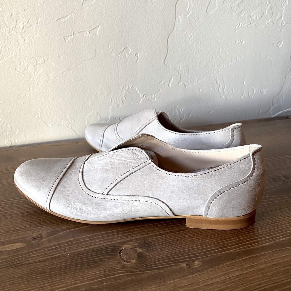 NEW Lavorazione Artigiana leather flats 9.5